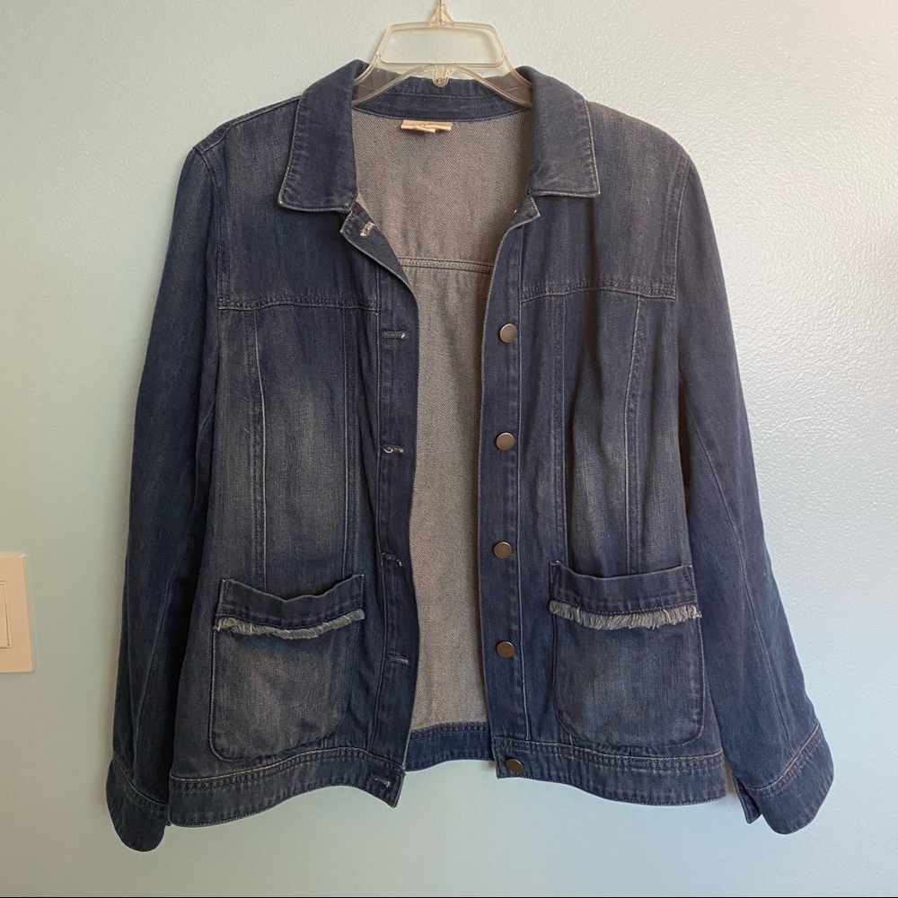 J. Jill jean jacket